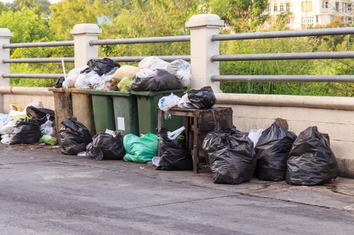 Vauxhall waste management team at work